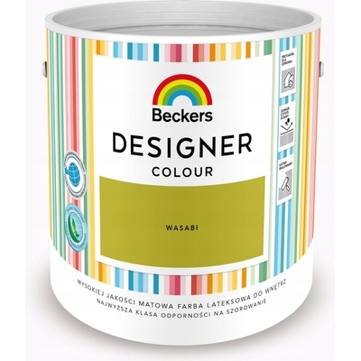 Beckers Plamoodporna Designer Colour 2,5 l Wasabi
