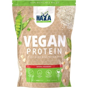 Haya Labs Vegan Protein - растителен протеин - Лате макиато / 36 г