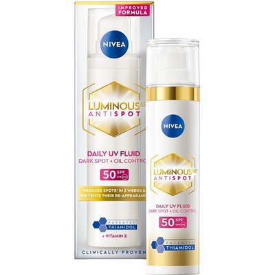 Nivea Luminous SPF50 denní krém 40 ml