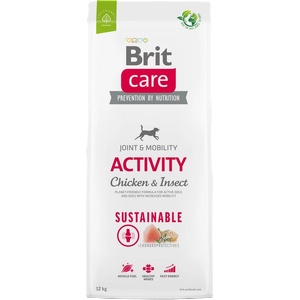 Brit Dog Sustainable Activity Chicken & Insect пилешко месо и насекоми за активни кучета 1 кг