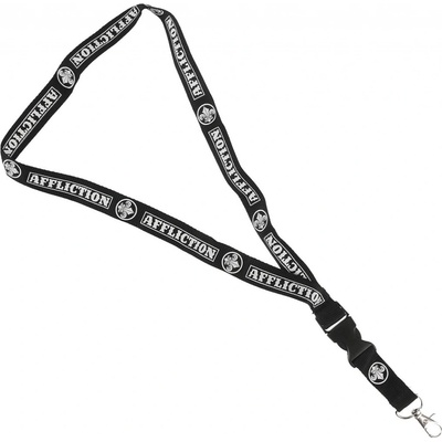 Snúrka na krk AFFLICTION CREED BLACK A7677-BK