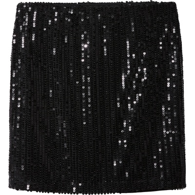 esmara dámská mini sukně s flitry černá – Zboží Dáma