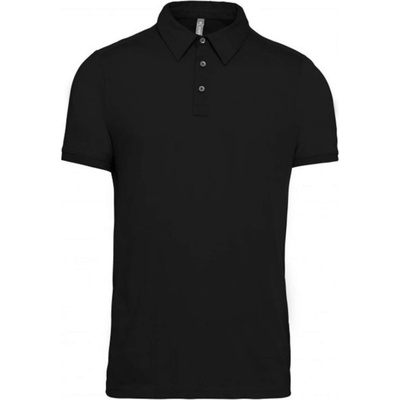 Kariban pánská polokošile Jersey černá