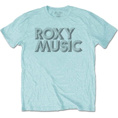 Roxy Music tričko Disco Logo modré