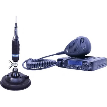 PNI PNI-PACK62 CB Radio Set HP 6500 ASQ Antenna S75 4W 12V 76cm (PNI-PACK62)