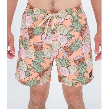 Hurley Бански гащета Hurley Cannonball Volley 17´´ swimming shorts - Orange (Lt Habanero)