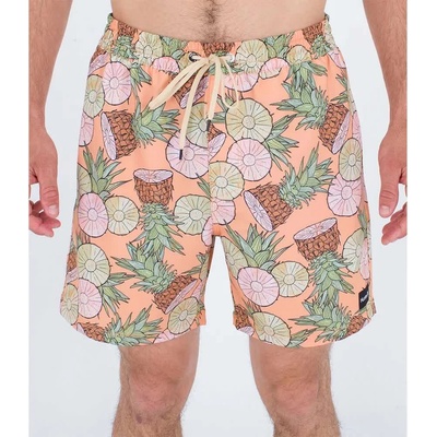 Hurley Бански гащета Hurley Cannonball Volley 17´´ swimming shorts - Orange (Lt Habanero)
