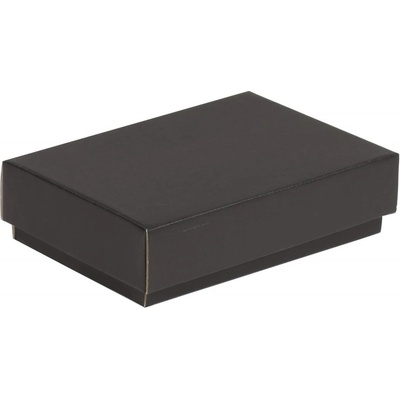 Dárková krabička s víkem 200x125x50 mm, černá