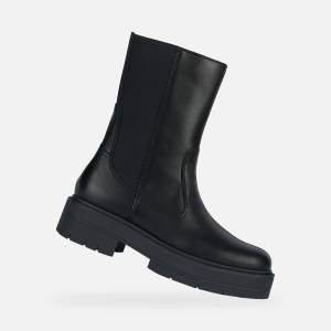 Geox Черни дамски боти Geox Spherica EC7 Geox | Cheren | ЖЕНИ | 36 - zoot - 302,41 лв