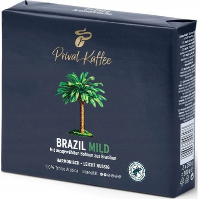 Tchibo Privat Kaffee Brazil Mild mletá 2 x 250 g