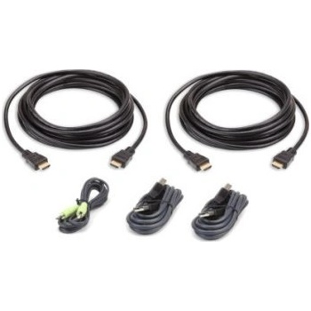 ATEN 2l-7d03uhx5 кабел за клавиатура, видео и мишка (kvm) Черен 3 м ( )