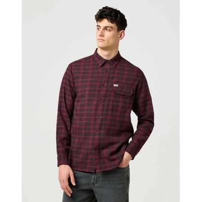 Wrangler flanolová košile black