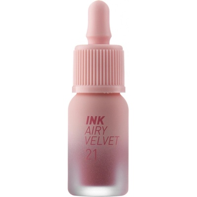 Peripera Ink Airy Velvet 21 Fluffy Peach Matný tint na rty 4 g – Zboží Mobilmania