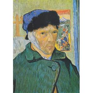 Bluebird Puzzle - Puzzle Vincent Van Gogh: Self-Portrait with Bandaged Ear - 500 piese
