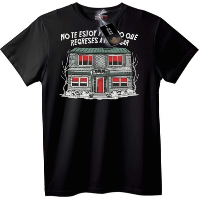 NOONEBRAND Тениска Зловещ Дом - 2XL, White