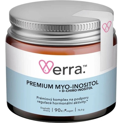 VERRA Premium Myo-Inositol & D-Chiro-Inositol 90 kapslí