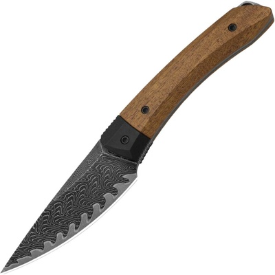 Kizer Momo Fix 3 Takefu VG-10 Damascus Acid-Washed,Mkuruti Wood, G10 1124A1