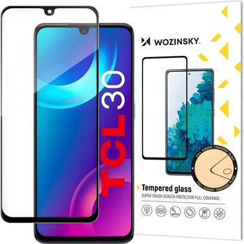 Wozinsky защитно закалено стъкло за TCL 30 - Черен KP24280 (24280)