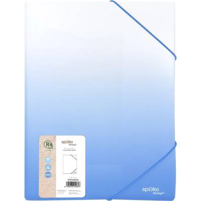 Spoko Папка SPOKO ReLeaf Gradient PP A/4 синя S111142212 (S111142212)
