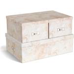 Bigso Бежови картонени кутии за съхранение в комплект 3 бр. с капаци 31x47x15, 5 cm Inge Paper Laminate - Bigso (811389462-99)