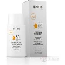 BABÉ SUPER FLUID DEPIGMENT+ SPF50 depigmentační fluid s ochranným faktorem pro všechny typy pleti 50 ml