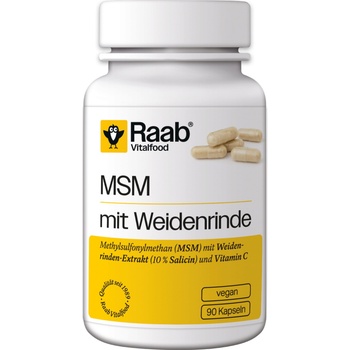 Raab Vitalfood Msm с кора от върба - 90 капсули