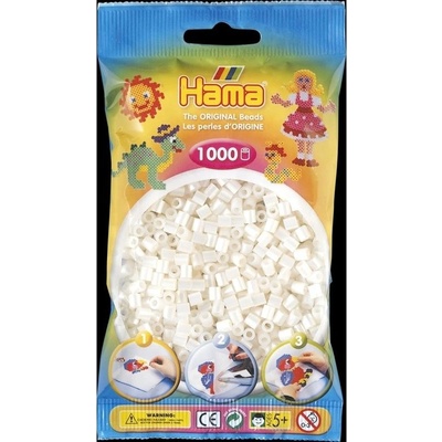 HAMA HAMA H207-64 Zažehlovací korálky PERLEŤOVÉ 1000 Ks MIDI