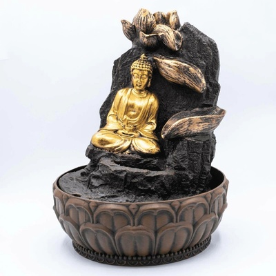 Milujeme Kameny Fontána - meditující Buddha - VADA VAD253