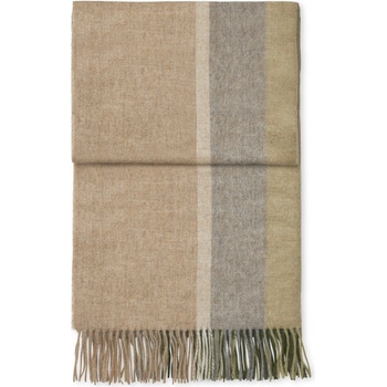 Elvang Manhattan одеяло, 130 x 200 см, бежово-зелено (70002-BG)