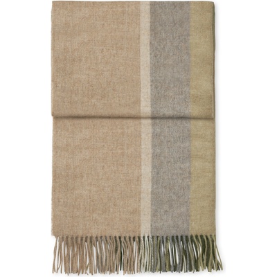 Elvang Manhattan одеяло, 130 x 200 см, бежово-зелено (70002-BG)