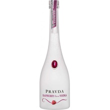 Pravda Vodka Raspberry 37,5% 0,7 l (čistá fľaša)