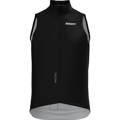 Bioracer Мъжки елек за колоездене Bioracer Wind Gilet Cycling vest - Eclipse Black - размер M (054-0381-0113)