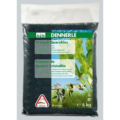 Dennerle Kristall-Quarzkies 5 kg diamantově černý – Zboží Dáma