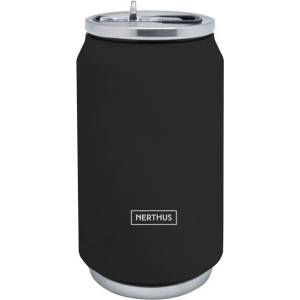Nerthus 330 мл черен термос КЕНЧЕ от Nerthus (VBFIH787)