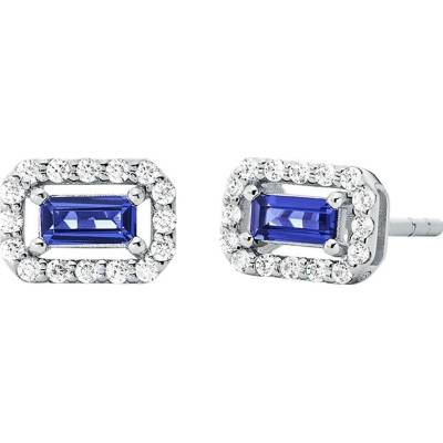 Michael Kors Luxusné strieborné náušnice so zirkónmi Brilliance Kors MKC1824040