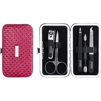 Gabriella Salvete TOOLS Manicure Kit комплект: пила за нокти + ножички + пинсети + клещи за кожички + инструмент за избутване на кутикулата на ноктите