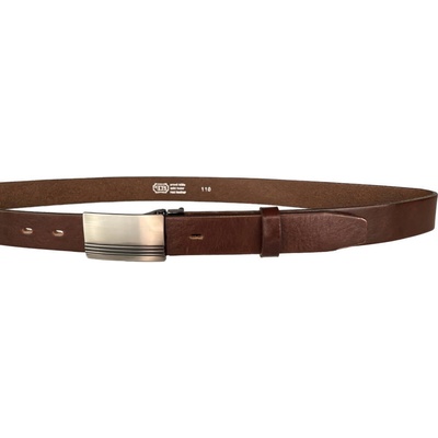 Penny Belts pánský kožený opasek 30-100-2PS-506 hnědý