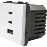 ELMARK Element usb КОНТАКТ БЪРЗО ЗАРЕЖДАНЕ 65w, БЯЛ (195mfcs/wh)