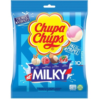 Chupa Chups lízanky Milky bag 120 g