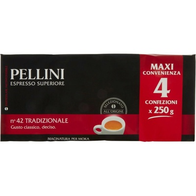 Pellini Caffè mletá 4 x 250 g