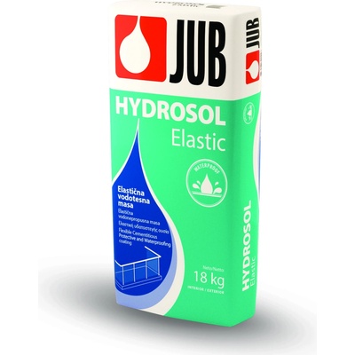 JUB HYDROSOL Elastic elastická hydroizolace vodotěsná hmota 18 kg Šedá