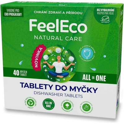 FeelEco Tablety do myčky All in One 40 ks