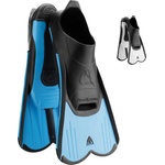 CRESSI Light Fins short fins - travel-friendly snorkeling fins - efficient muscle training - robust swimming fins - blue - 37/38 - DP182037 (DP182037)