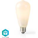 NEDIS Smart žárovka LED E27 5W teplá bílá WIFILF11WTST64 WiFi Tuya