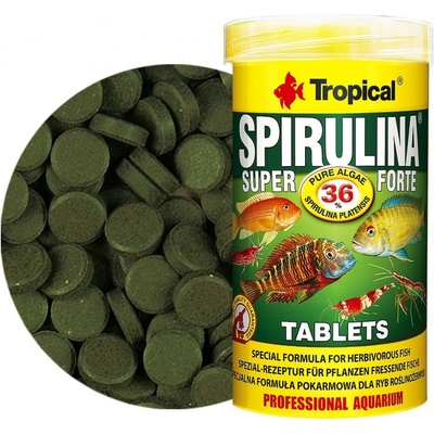 Tropical Spirulina Forte 36 % Tablets 250 ml, 150 g