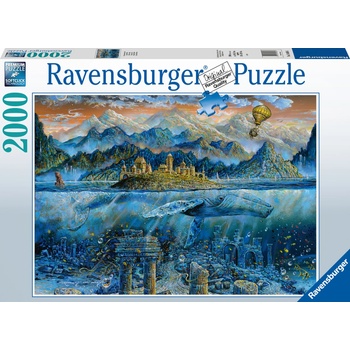 Ravensburger Пъзел Ravensburger от 2000 части - Мъдрият кит (16464)