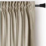 Restilo Кафяво/бежово dimout перде 140x245 cm Pleat - Restilo (120019663)