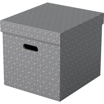 ESSELTE Кутия за съхранение ESSELTE Home кубична сива 3бр/опаковка 628289 (628289)