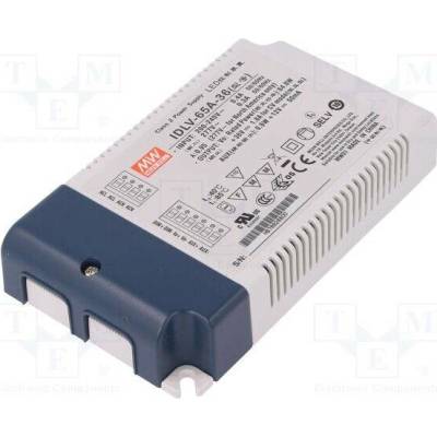 MEAN WELL IDLV-65A-36 Napájecí zdroj: spínaný; LED; 65W; 36VDC; 1,8A; 180÷295VAC; IP20