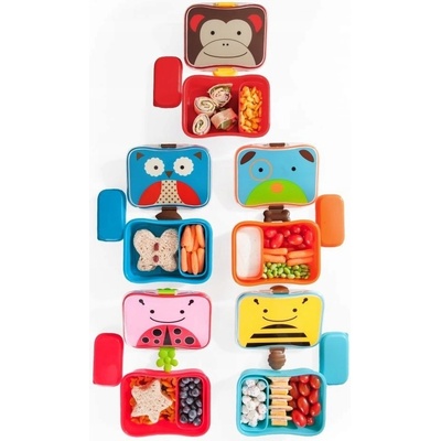 Skip hop Zoo Krabička na desiatu 4ks Motýlik